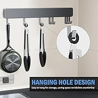 Vista 5 de Pinzas de cocina, pinzas de silicona de acero inoxidable para cocinar a 600ºF de alta resistencia al calor, pinzas de bloqueo para barbacoa, juego