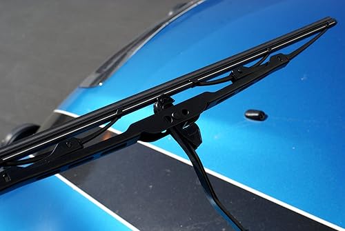 Miniatura 3 de TuningPros WBMJ-D26 - Limpiaparabrisas con marco de metal, 26 pulgadas (25.591 in), lado del conductor, juego de 1