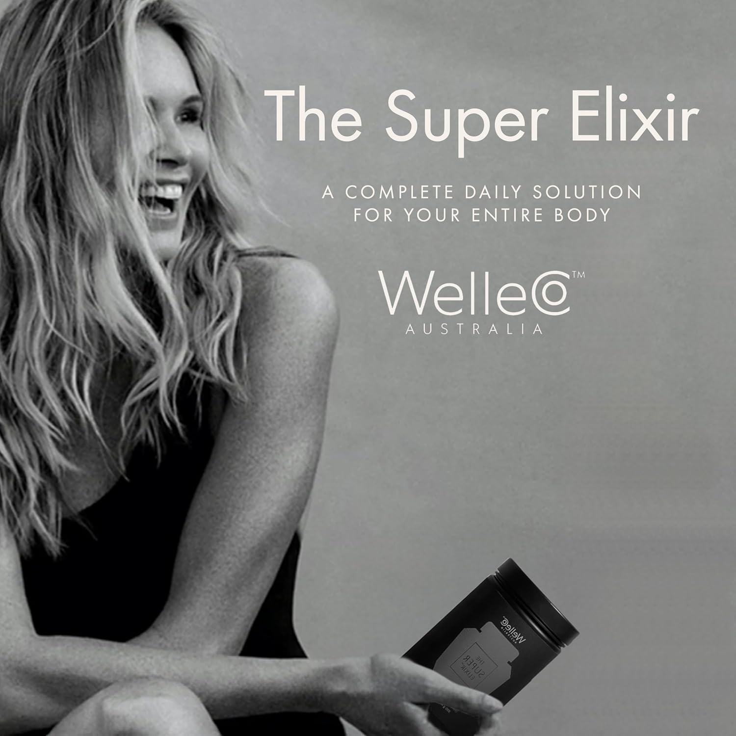 WelleCo The Super Elixir, Daily Greens Powder with Probiotics, Superfoods & Whole Foods, Unflavored Drink Mix for Gut Health, Immunity, Energy, Skin & Hair, 10.5oz Jar - Image 9