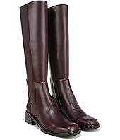 Castagno Brown Leather Wide Calf