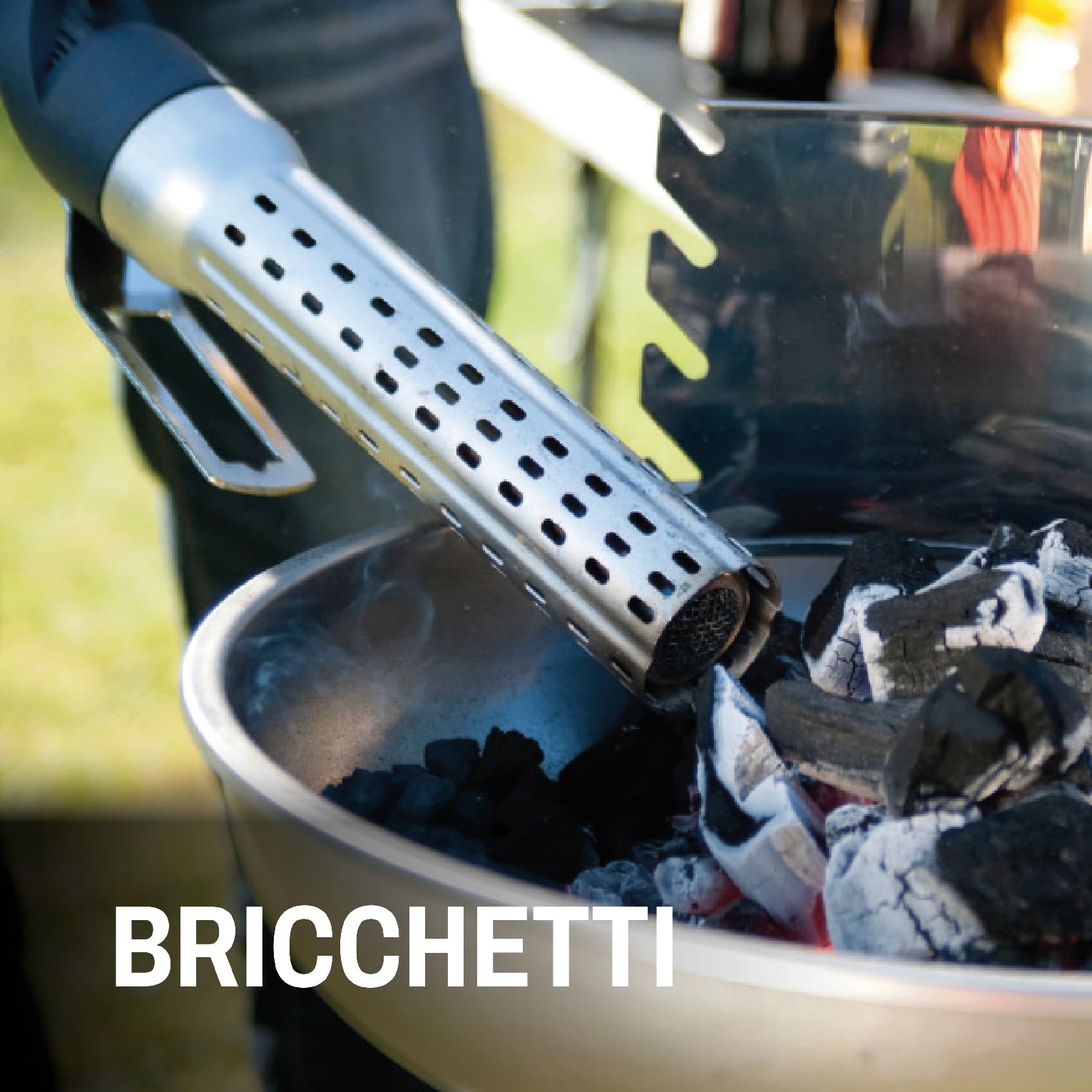 Valex Accendigrill Elettrico, 2000 W, 600 °C, Pistola Termica per Barbecue, Grill, Caminetto e Stufa, Accendifuoco rapido con Apribottiglie