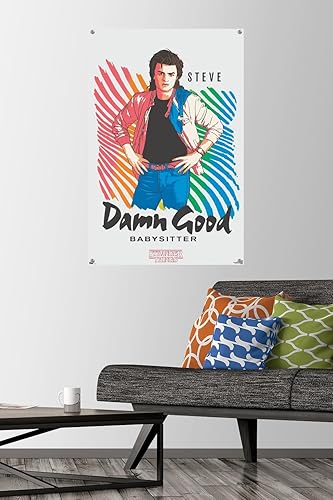 Miniatura 7 de Netflix Stranger Things Season 2 - Póster de pared de niñera con alfileres