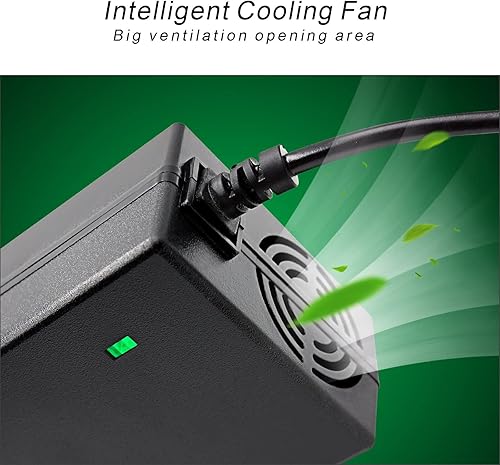 Miniatura 8 de Tnvodejo Cargador de batería de iones de litio de 54.6 V 2 A