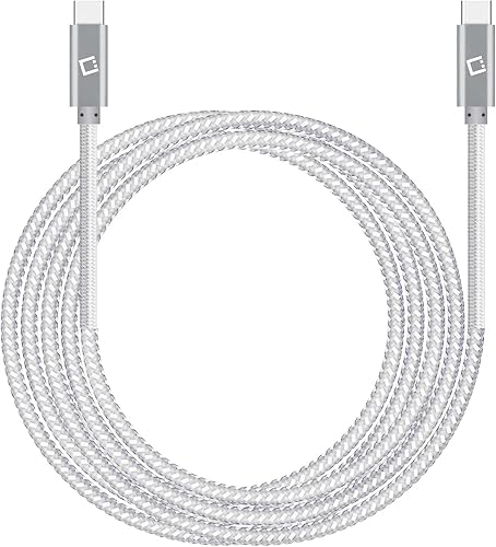 Miniatura 6 de Cable de carga rápida dual USB-C/PD de 60 W compatible con Motorola Moto G7 Power Plus 5Gbps transferencia de datos para entrega de energía de alta