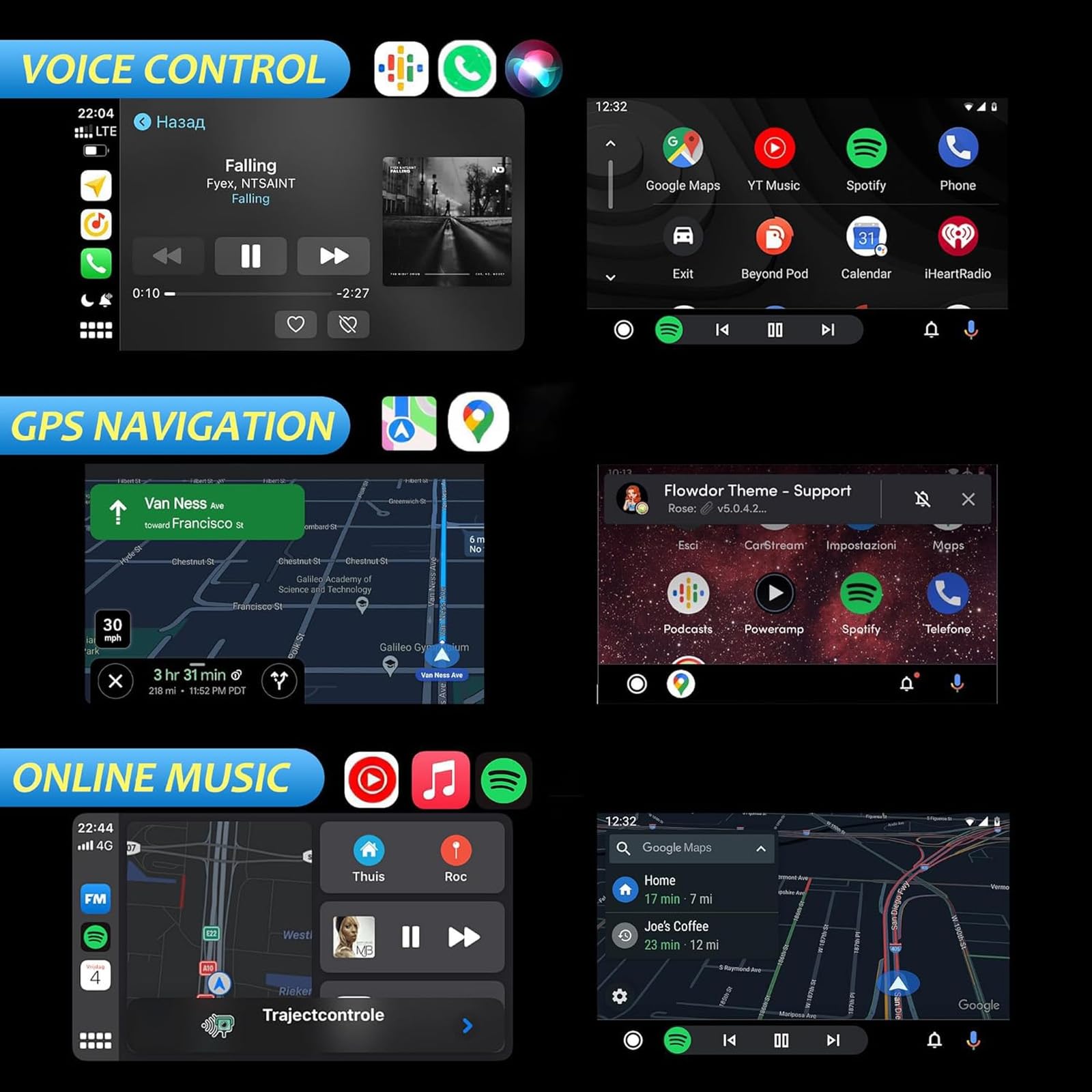 Bezprzewodowy Carplay do Volvo XC-40 XC-60 XC-70 XC-90 AB, Mini adapter samochodowy, adapter Plug-And-Play, projekt USB, akcesoria automatyczne,A/czarny