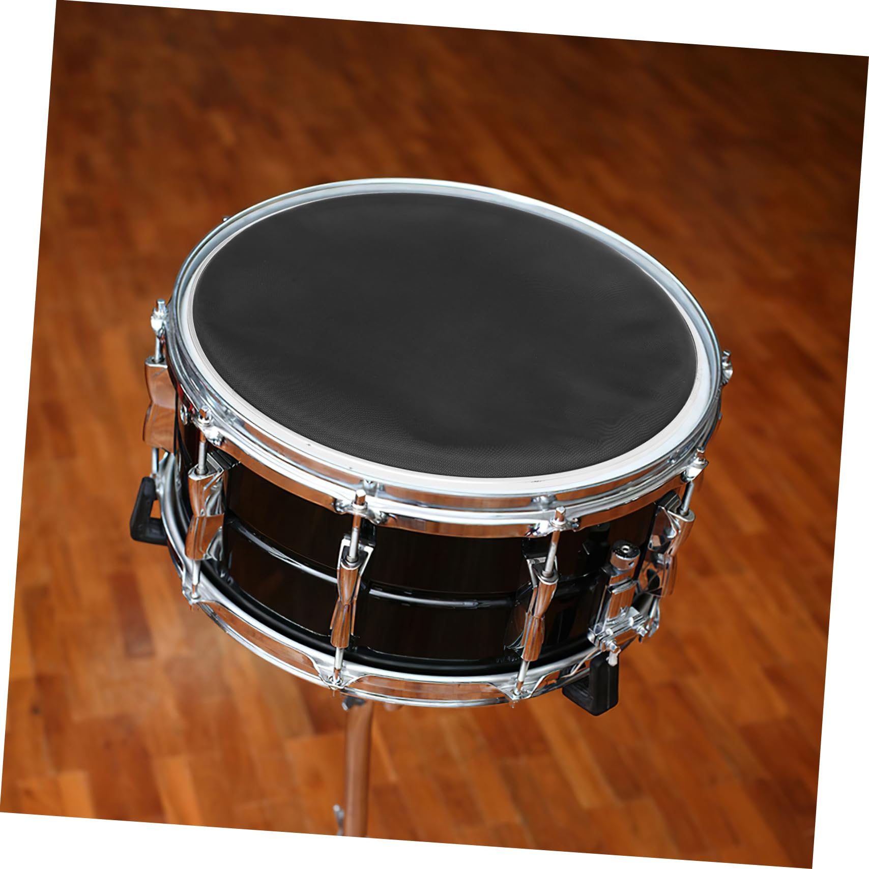 CIMAXIC 3pcs Mesh Silent Drum Heads Pack Double Layer Drum Skin Mute Heads Replacement