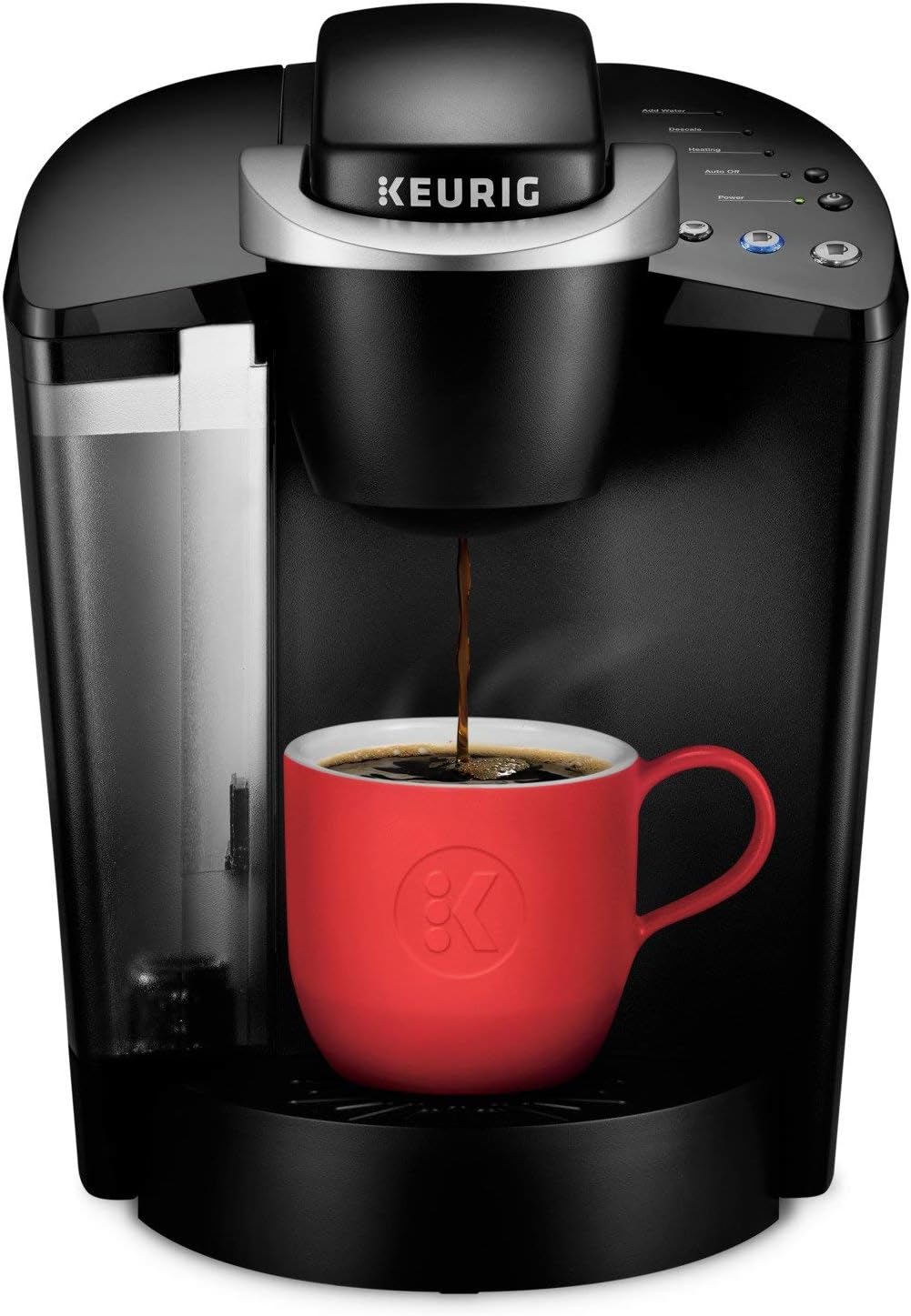 Keurig K55/K-Classic Coffee Maker, K-Cup Pod, Single Serve, Programmable, Black (Renewed)