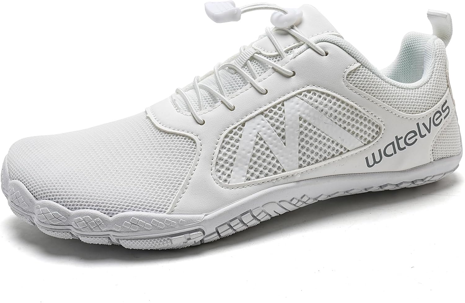 WateLves Barefoot Water Shoes for Women Men Wide Toe Quick-Dry Lightweight Mesh Breathable Aqua Shoes for Beach Swim Yoga Exercise Surf Pool Boat