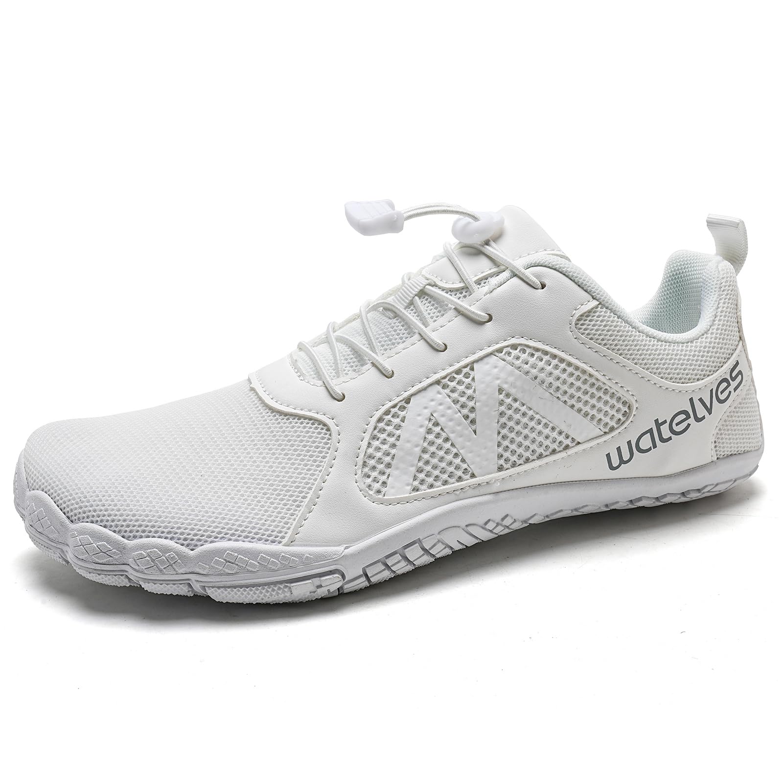 WateLves Barefoot Water Shoes for Women Men Wide Toe Quick-Dry Lightweight Mesh Breathable Aqua Shoes for Beach Swim Yoga Exercise Surf Pool Boat