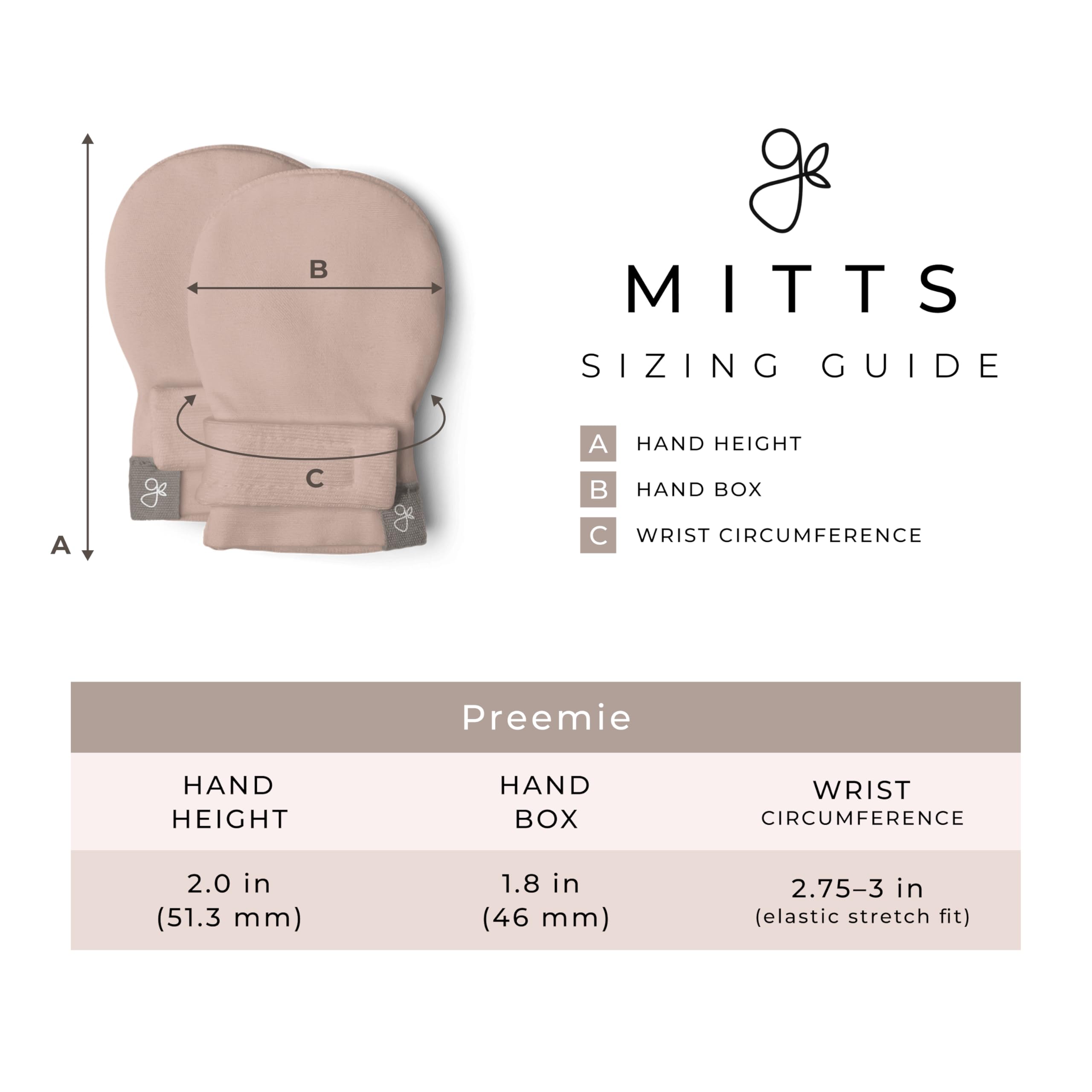 Goumikids Goumimitts Soft Stay On Scratch Muffole – Stop graffi e germi, Rosa, Petite