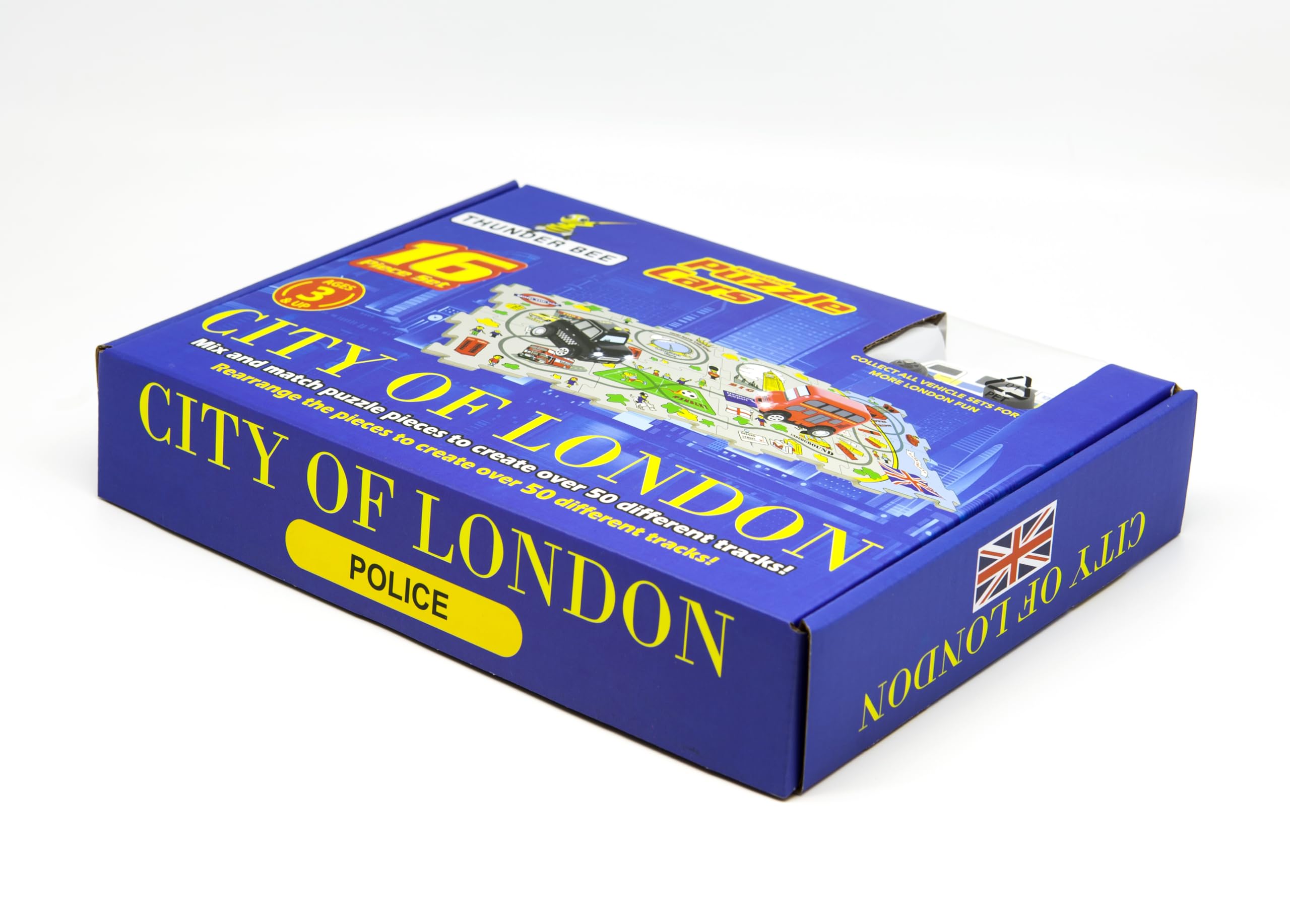 Puzzle Cars Police - Fun & Educational Jigsaw Puzzle for Kids Colourful Police Car Theme, Durable Pieces, Ages 3+ - Image 4
