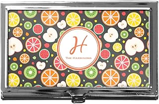 YouCustomizeIt Personalized Apples & Oranges Business Card Case