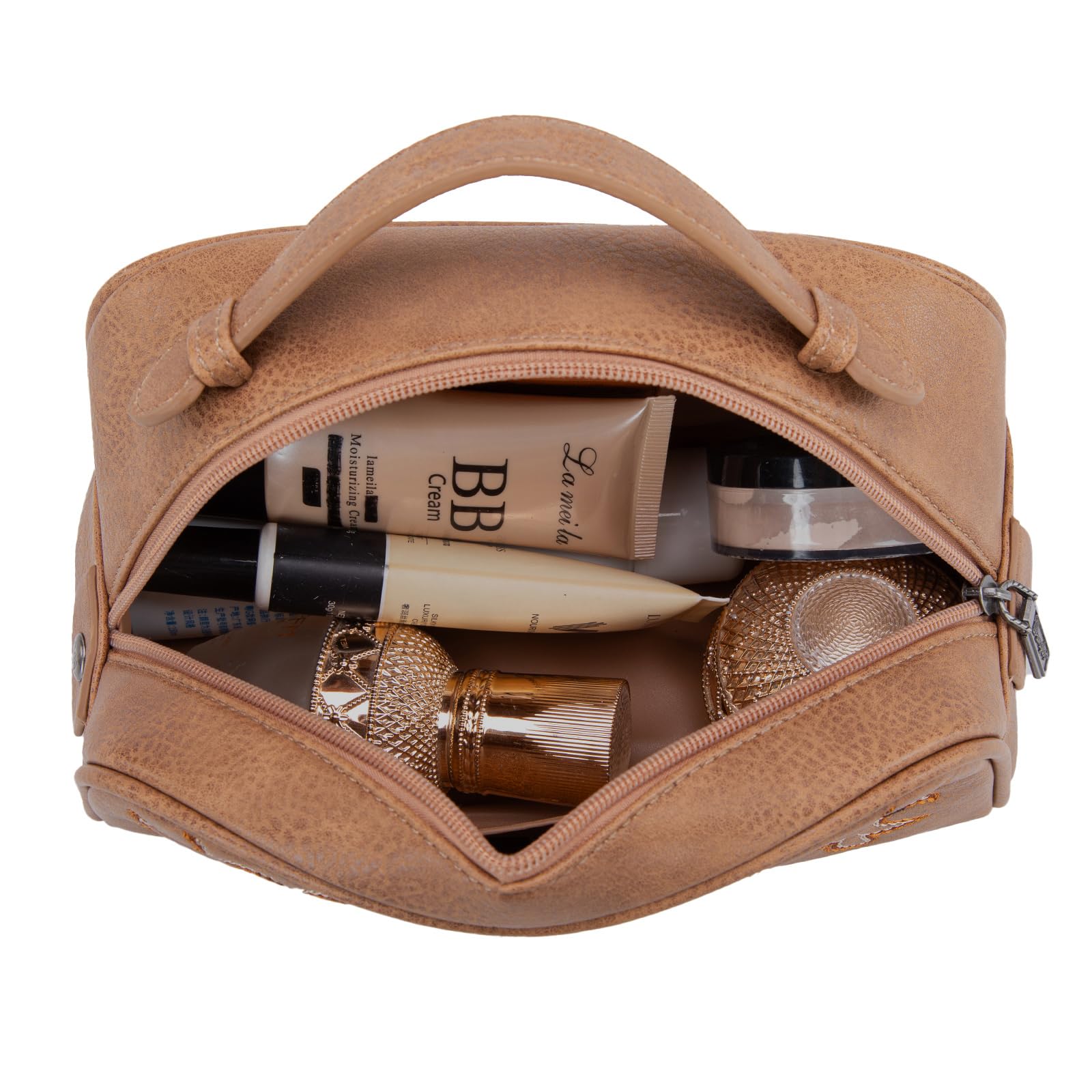 Wrangler PU Leather Makeup and Toiletry Bag