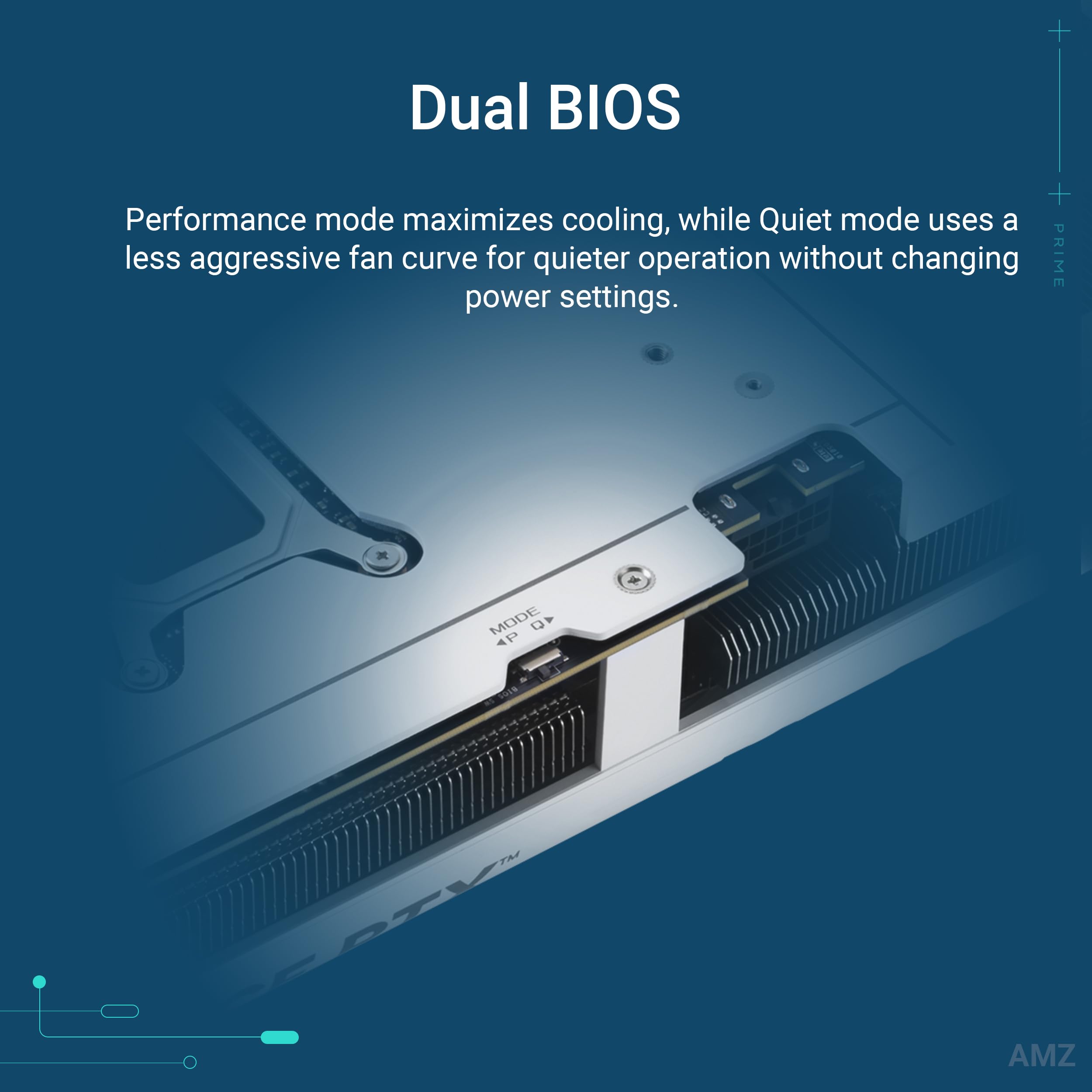 ASUS Prime GeForce RTX 5070 GDDR7 12GB OC Edition Carte Graphique PCIe 5.0 HDMI Display 2.1 2.5 Slot SFF-Ready
