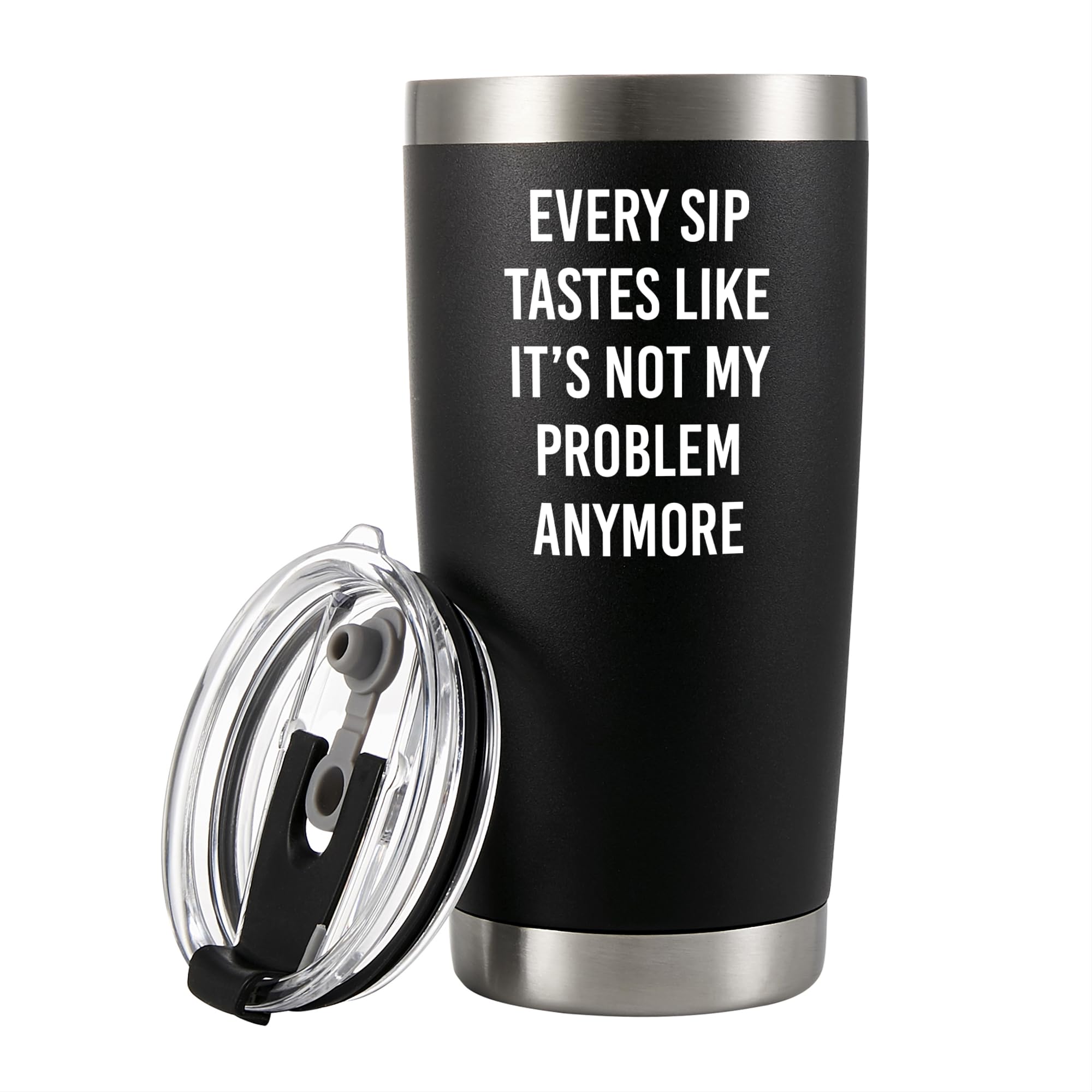 Gobelet isotherme de 591 ml avec paille mug de voyage étanche inox
