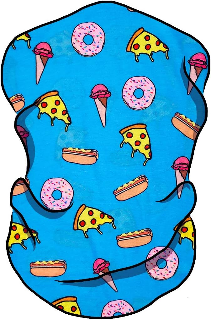 Seamless Bandana Buff Face Mask - Multipurpose Lightweight Style and Protection