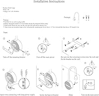 Vista 2 de Lámpara de pared negra con potencia incorporada, 3 W, lámpara de montaje en cabecera de pared para galería de arte, luz de lectura para dormitorio