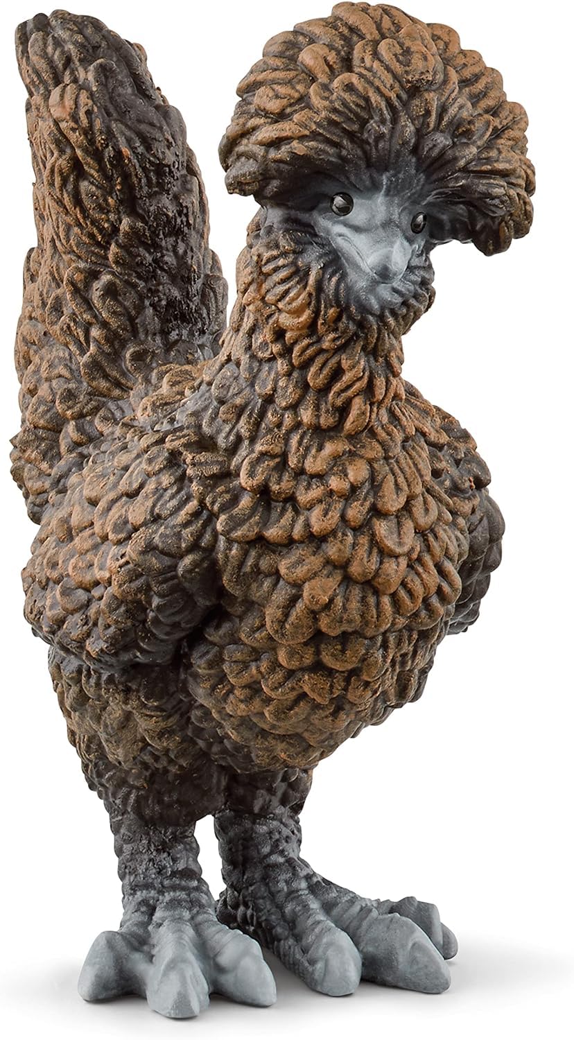 SCHLEICH 42574 Farm World, realistyczny zestaw z kurami, zestaw 3 elementów, zabawka farmerska z realistycznymi figurkami kur, dla dzieci od 3 lat