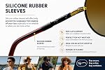Olwen Oversized 63mm & 67mm Aviator Sunglasses For Large Heads (Polarized), Extra Large, Big and Tall, XL + Free Hard Case