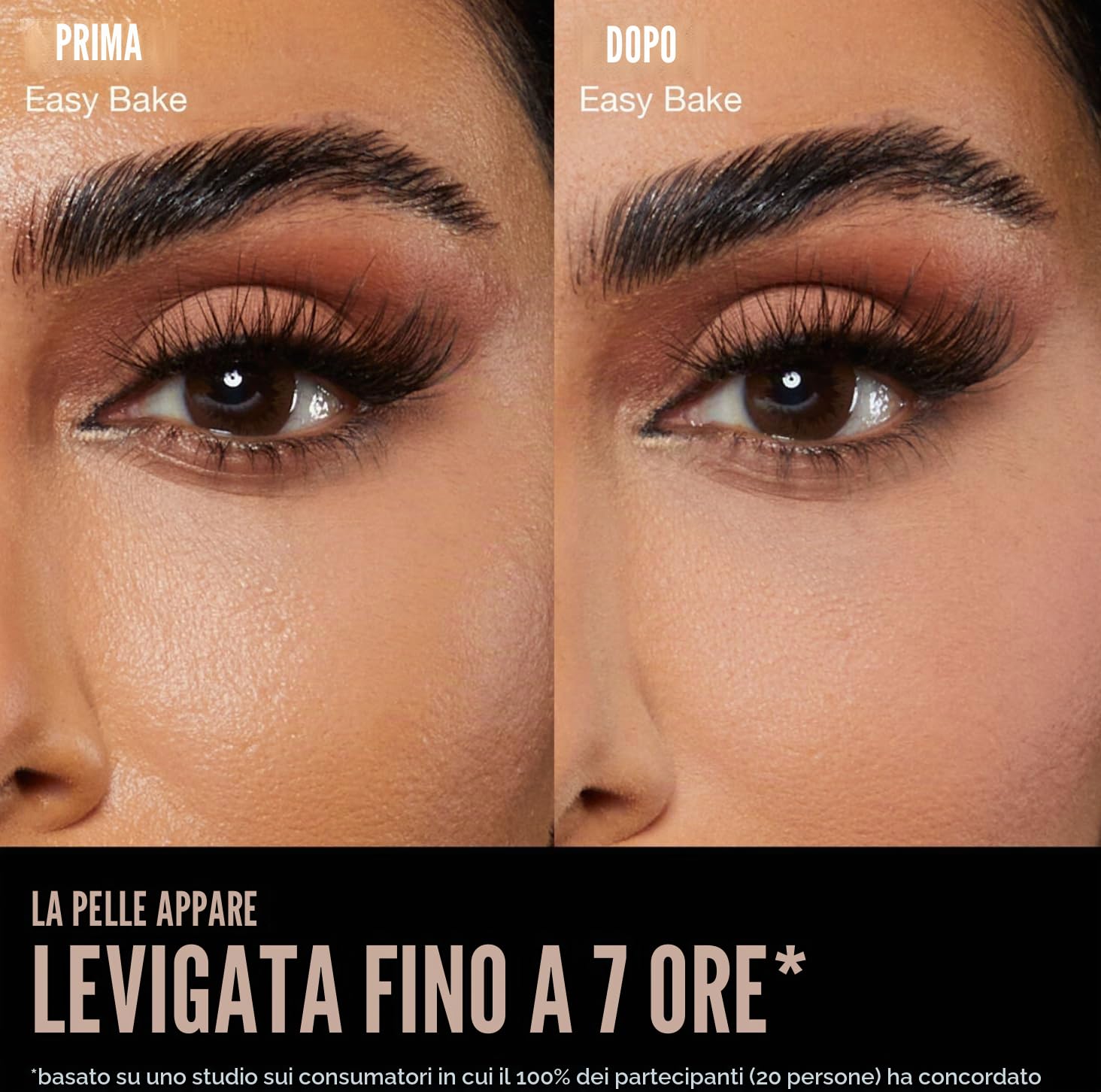 HUDA Beauty Mini Easy Bake Cipria in Polvere Libera per Cottura e Fissaggio Banana Bread