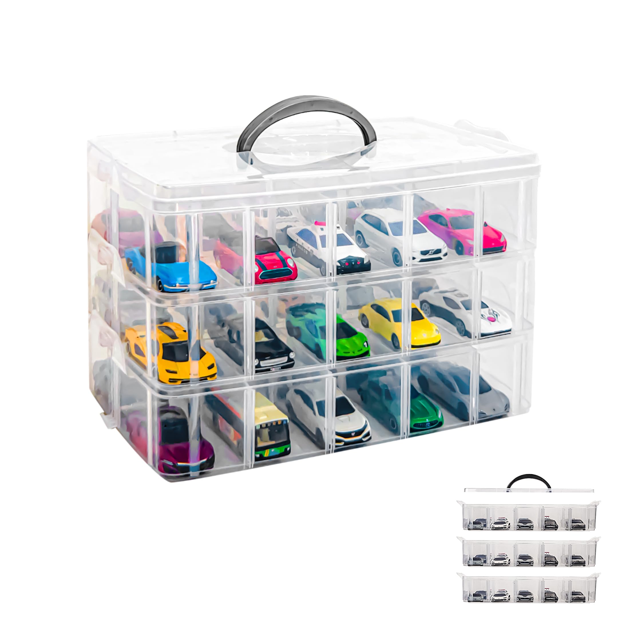 Amazon.com: YYDS Storage Case for 30 Hot Wheels,Toy Car Storage