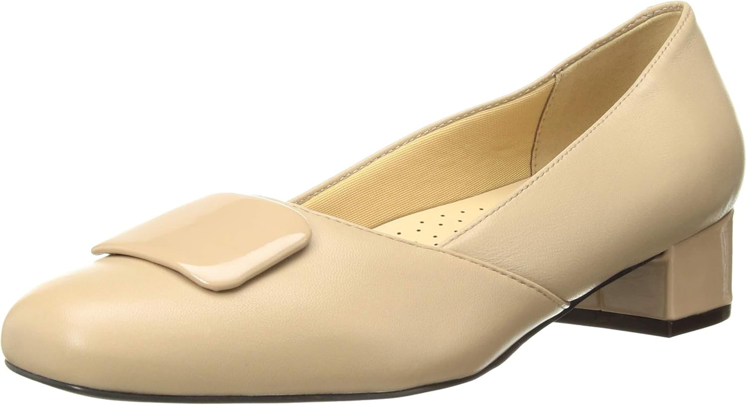 Trotters Women's Delse T1852-185 Pump, Nude, 11.0 N US
