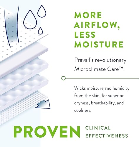 Miniatura 8 de Prevail Per-Fit 360 Degree Calzones de máxima absorción plus, PFNG-013, talla 2, Azul, 1, 1