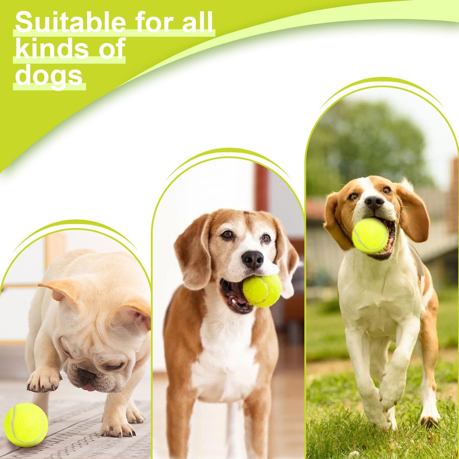 Lanzador de Pelotas para Perros, Máquina Lanza Pelotas Perro Automático Juguete Interactivo Perro con 3 Pelotas de Tenis, Ajustables Anchos de Lanzamiento, Pelota Tenis para Perros Pequeños y Grandes