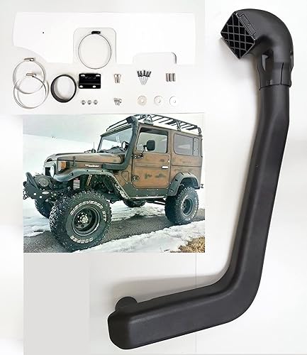 Kit de esnórquel compatible con Toyota Land Cruiser 40 42 45 47 Series 4.2L 2F 3.4L 3B 4.0L 2H 4x4 Offroad