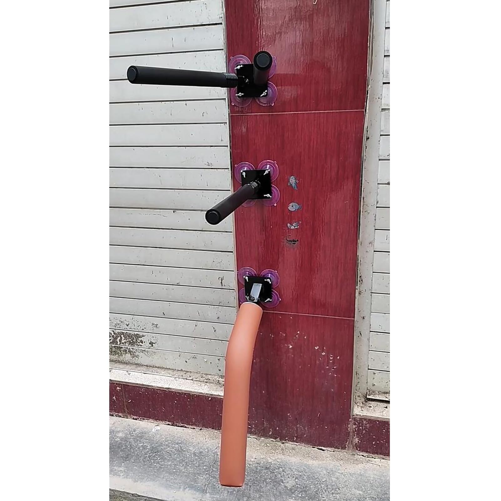 Wing Chun Manekin Manekin do Treningu Kung Fu Wing Chun, Przenośne Manekiny Wing Chun Wolnostojące na Ścianie, Stos Manekinów Walczących do Treningu Sztuk Walki(Color:1 V-Handle+1 arm+1 leg)