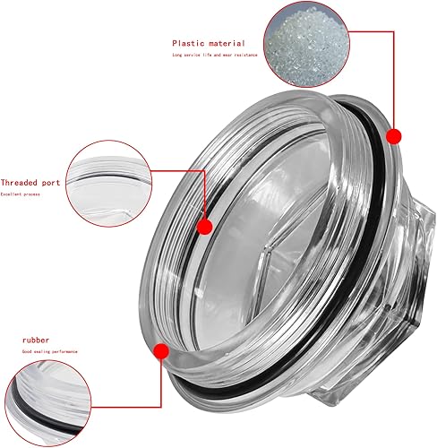 Miniatura 5 de Tapones antipolvo para baño de aceite, K71-704-00, compatibles con Dexter 9k-10K 8-415 430 ejes de servicio general construidos después de julio de