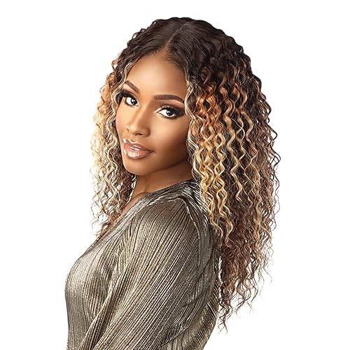 Sensationnel Butta - Peluca de encaje frontal, línea capilar natural predepilada, atada a mano, encaje transparente HD de 5 pulgadas de profundidad