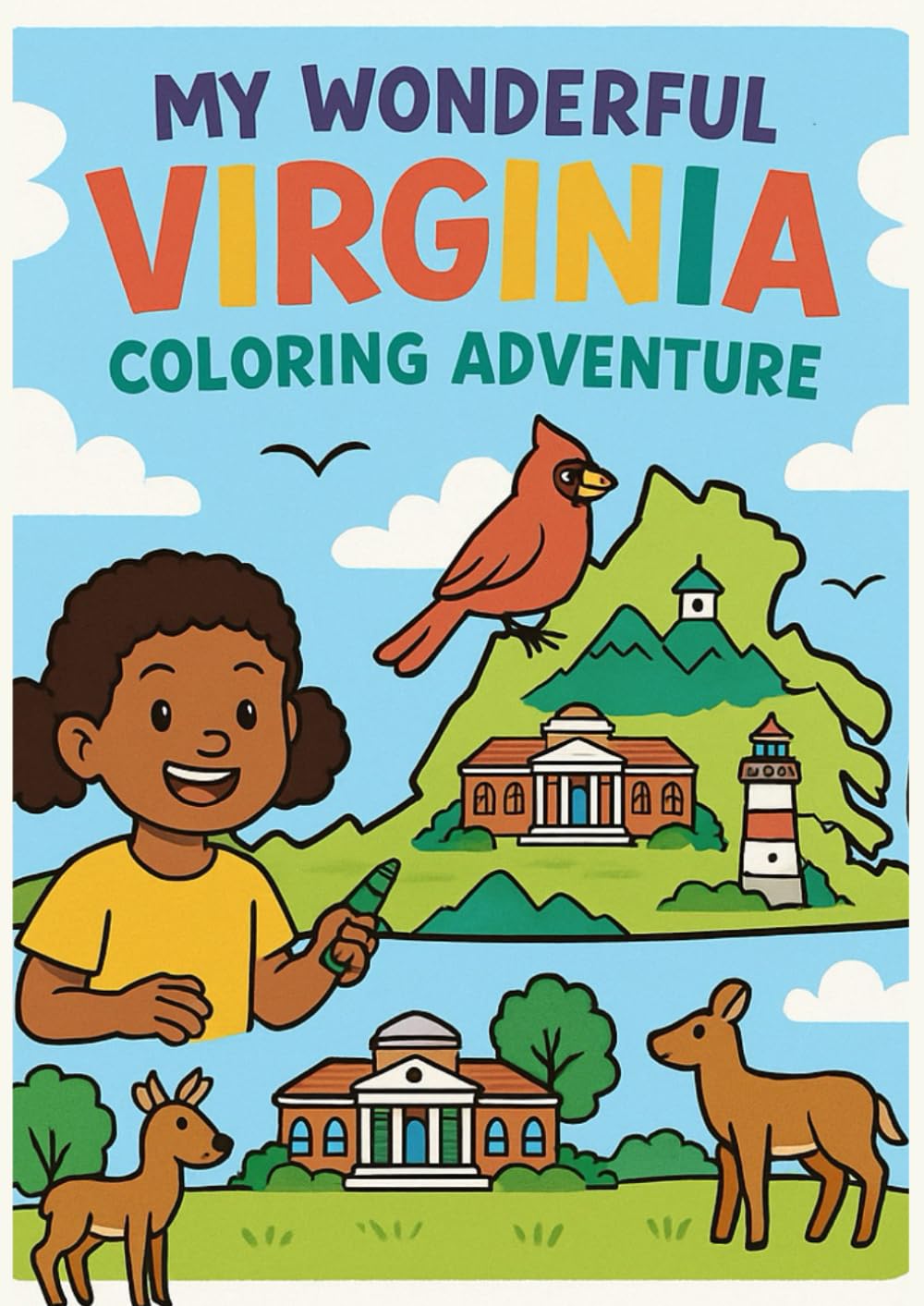 My Wonder Virginia Coloring Adventure