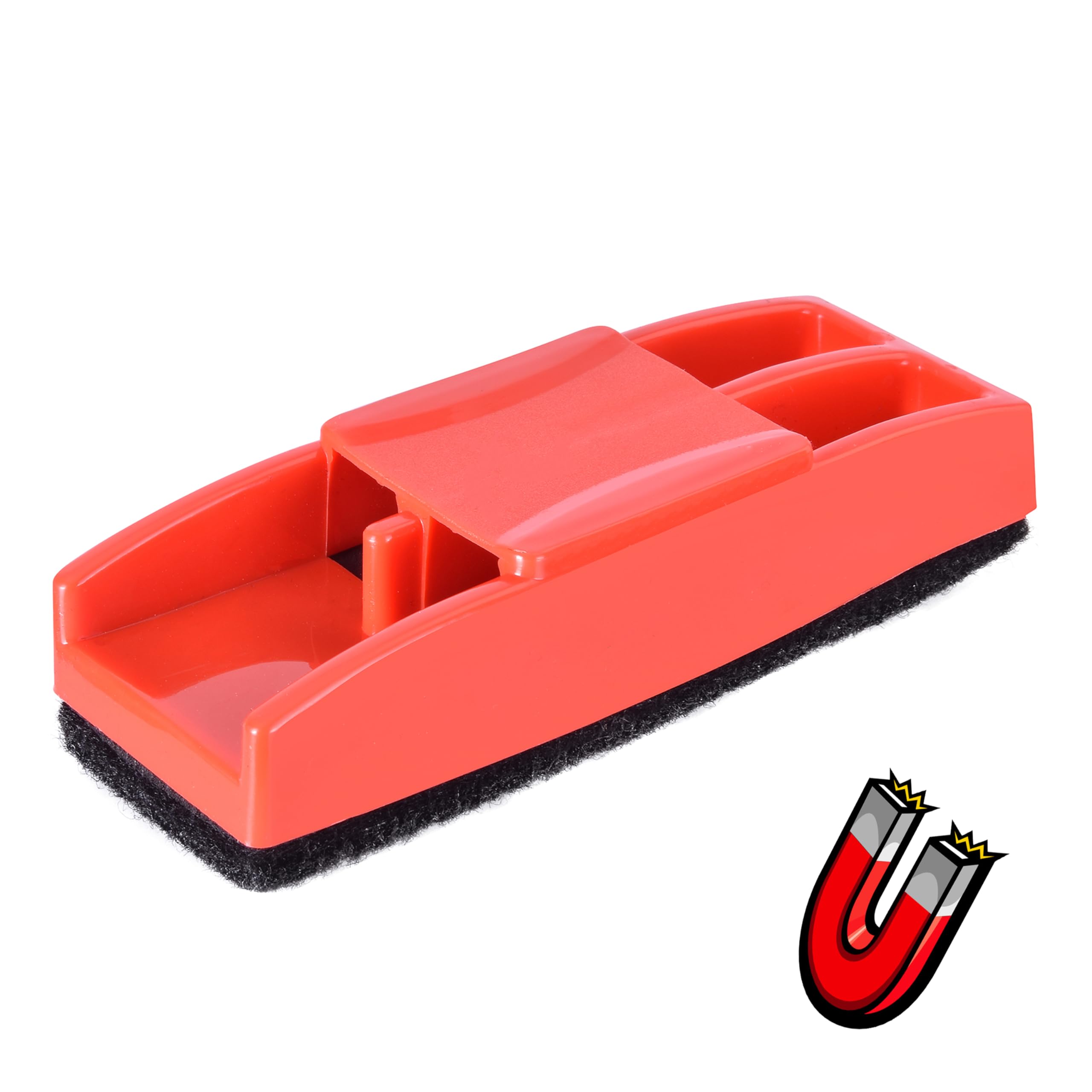 Eduway Magnetic Duster For Blackboard, White Board (Pack of 1) | Cleaner | Eraser | Premium Whiteboard Supplies