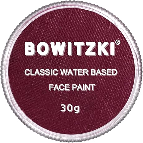 Bowitzki 30g Professional Maroon Face Paint
