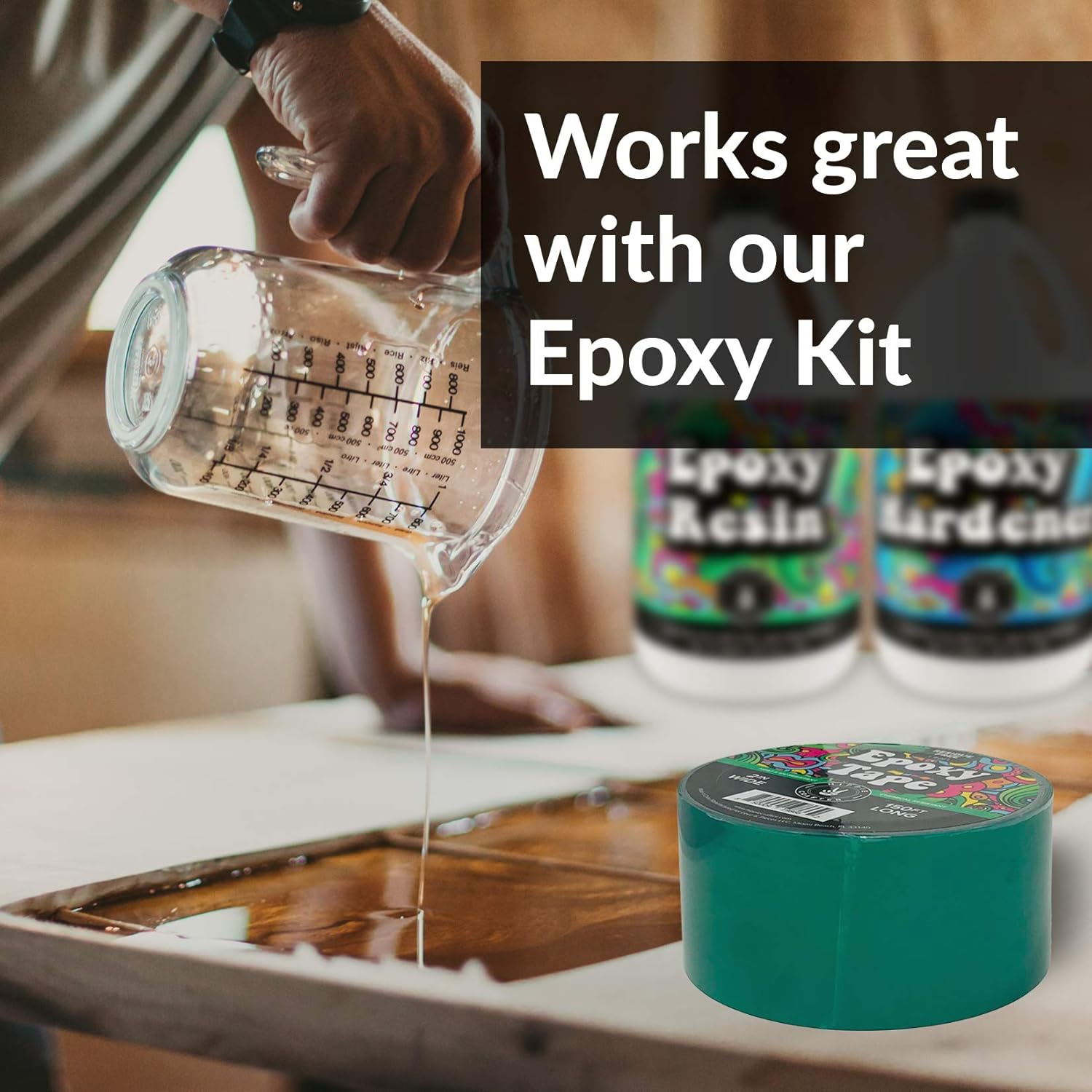 Buy Resin Tape for Epoxy Resin Molding and Epoxy Mold Release for Epoxy