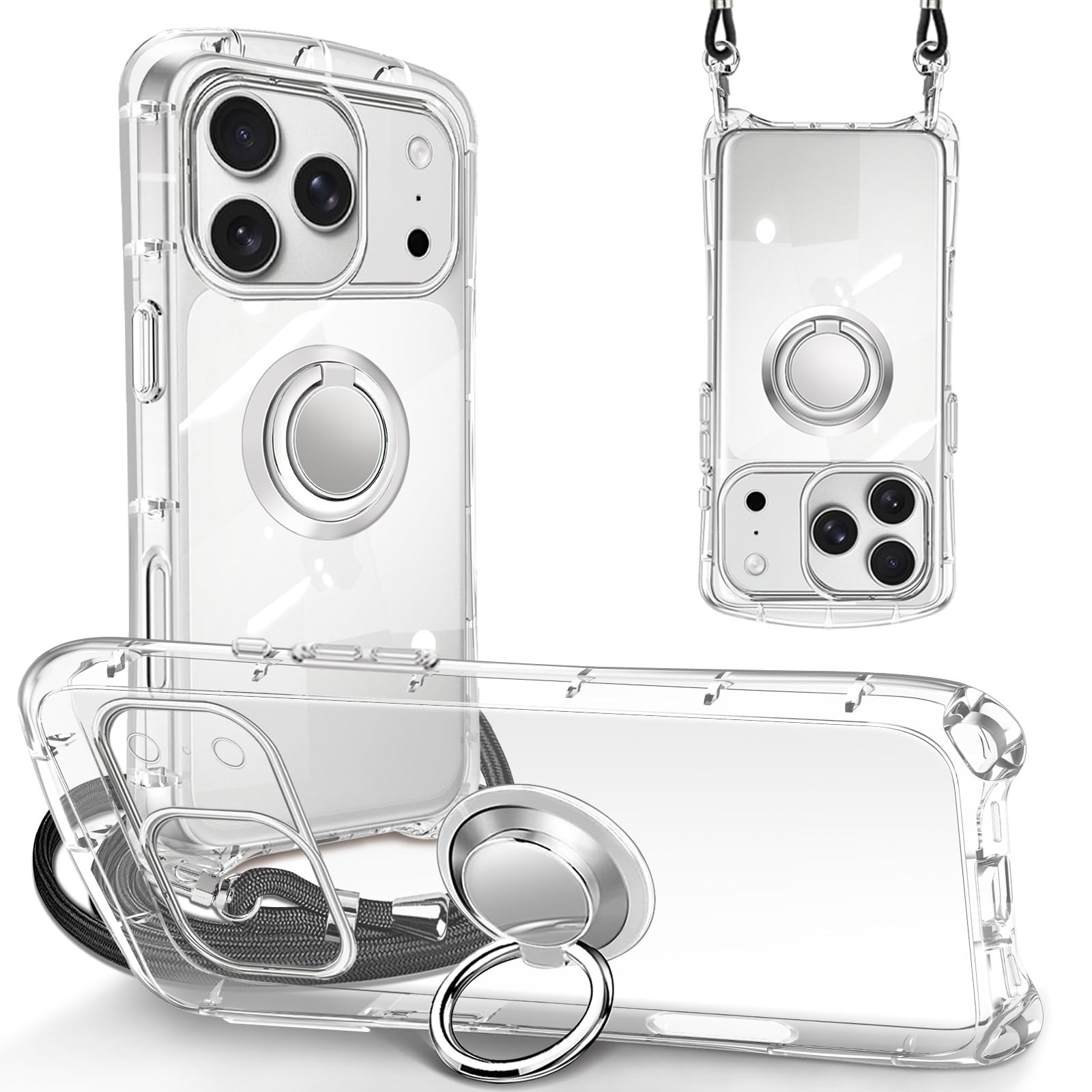 Amazon.co.jp: iPhone 17 Pro Max 用の ケース ショルダー ストラップ