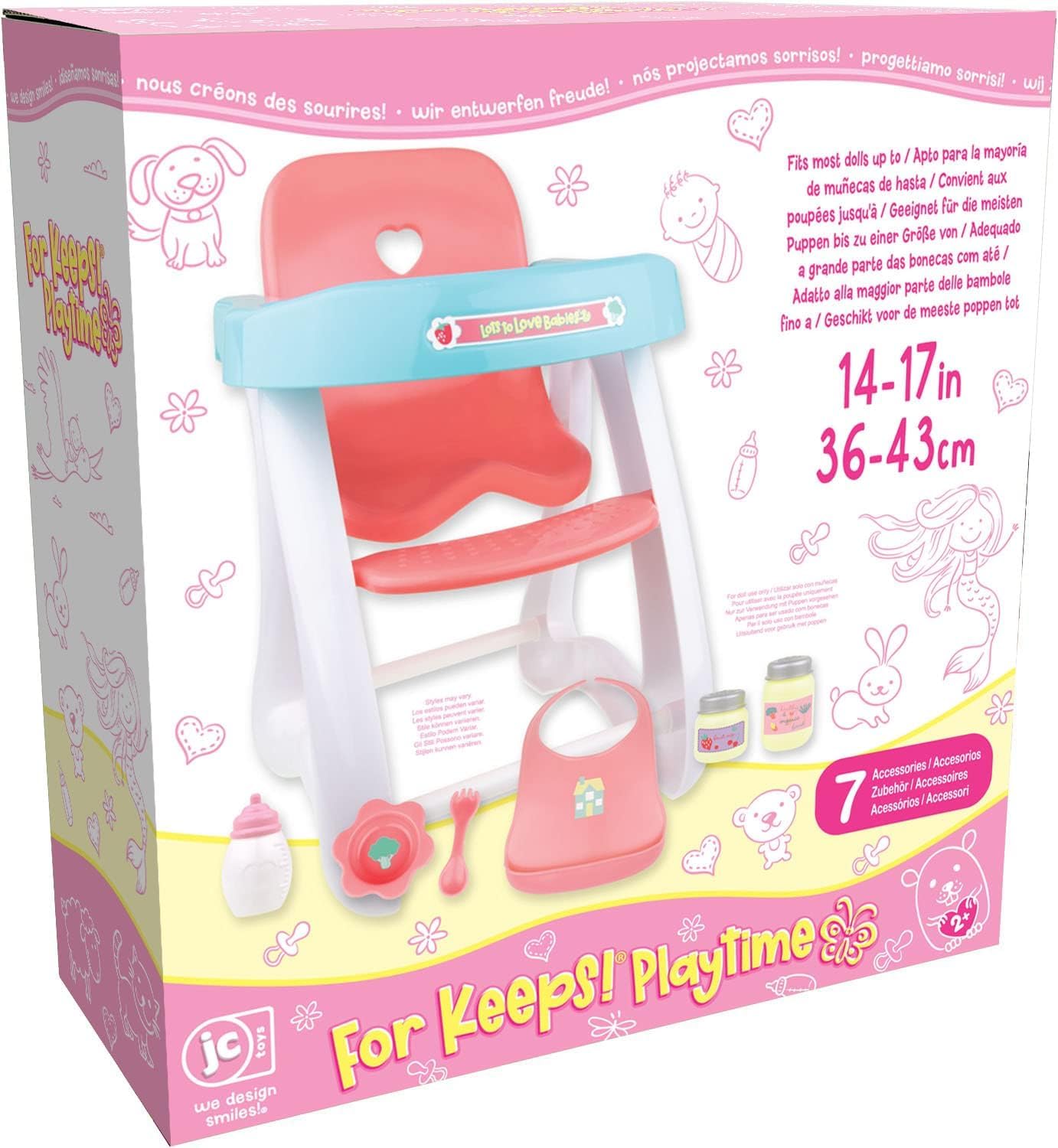 JC Toys 25500 for Keeps seggiolone per Bambole
