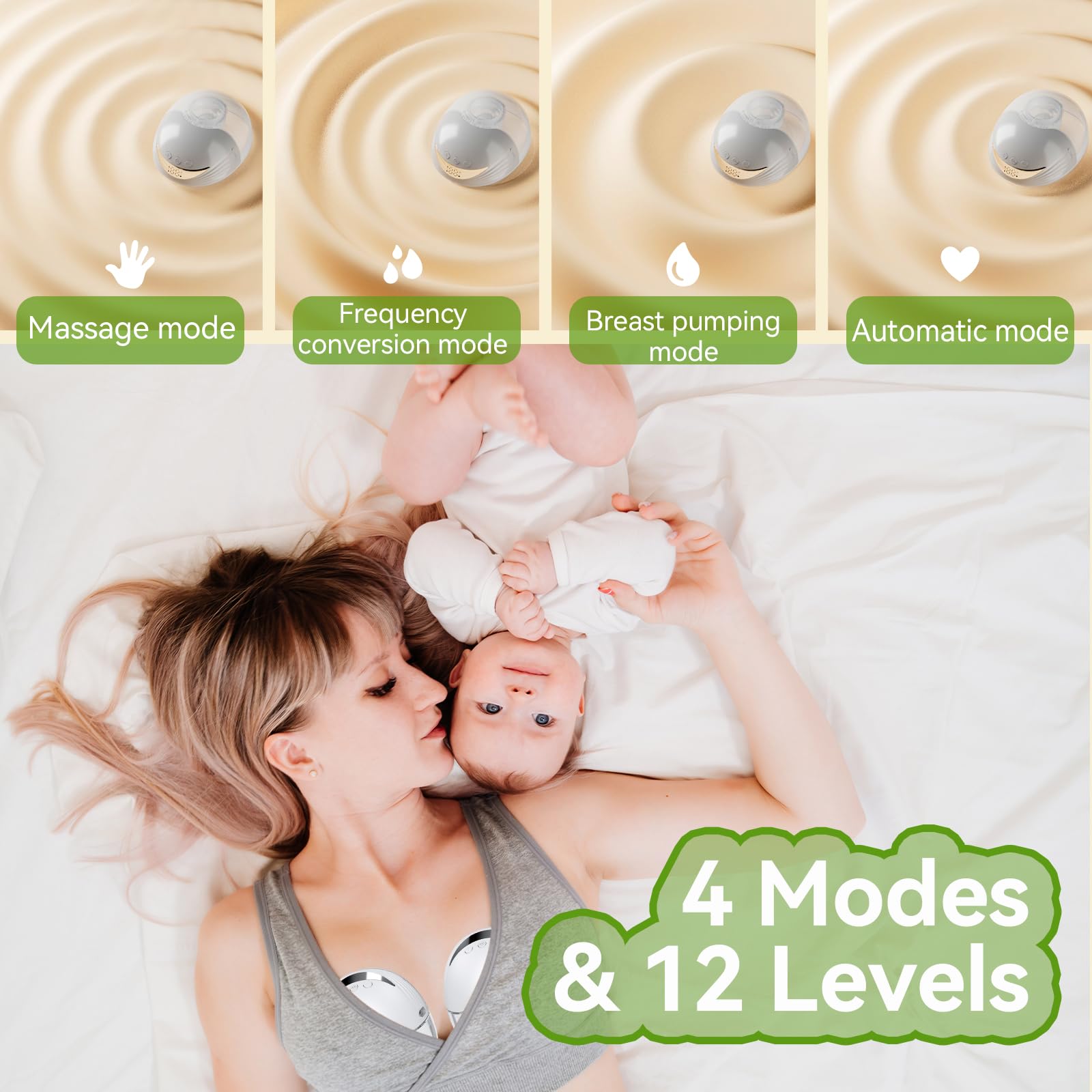 Hands Free Breast Pump Wearable MY-375 - Strong Djibouti