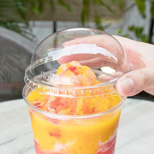 Miniatura 7 de Karat C-KDL107 32 oz 4.213 in PET Dome Tapas (caja de 500)