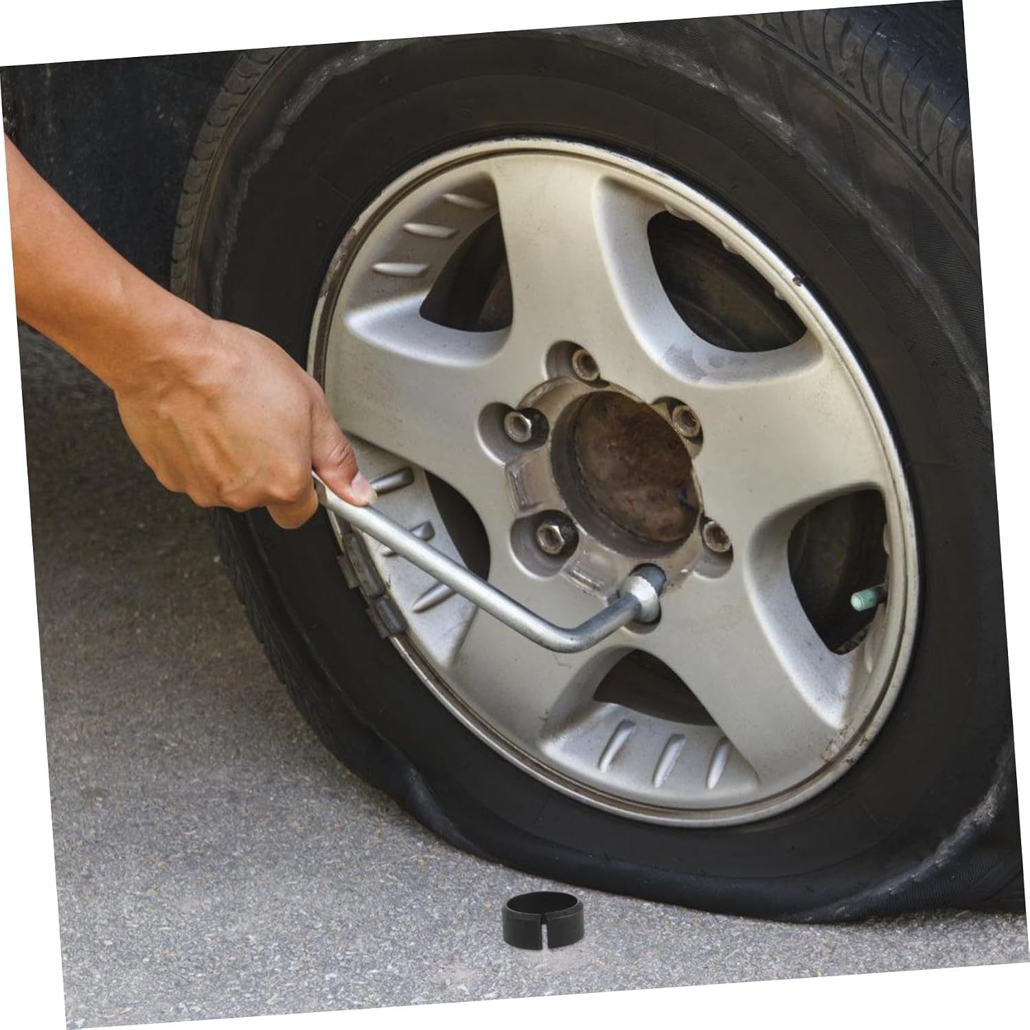 10Pcs Aluminum Wheel Balance Trucks and Buses Lightweight Durable Hub Center Rings for Tire Alignment and Compatibility with Various Vehicle Models