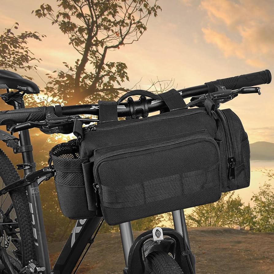 Amazon.com: BraveHawk OUTDOORS Bike Handlebar Bag, 900D