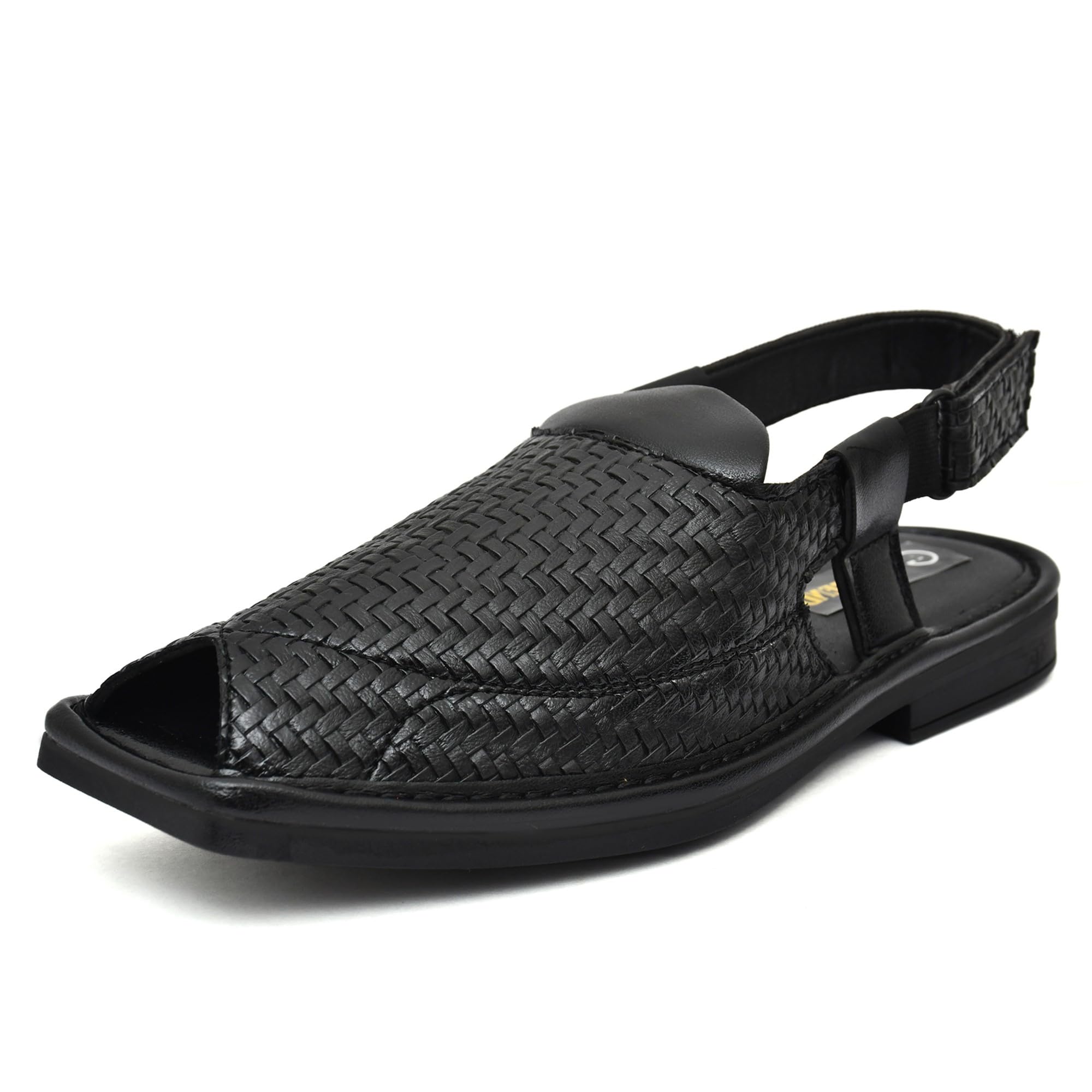 g l trend Ethnic Peshawari Casual Leather Sandal for Men-picture-16