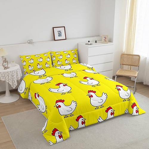 Miniatura 9 de Erosebridal Juego de edredón de faisán para adolescentes y jóvenes, ropa de cama de animales de caza, tamaño individual, edredón vintage de paisaje