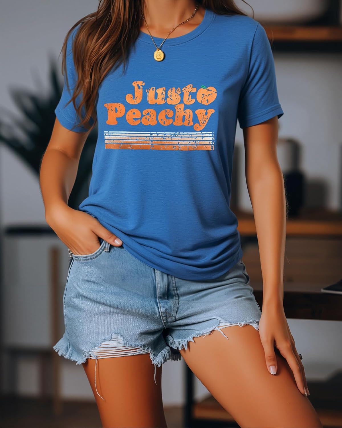 IRISGOD Womens Graphic Tees Casual Summer Short Sleeve Vintage T Shirts Tops - Image 2