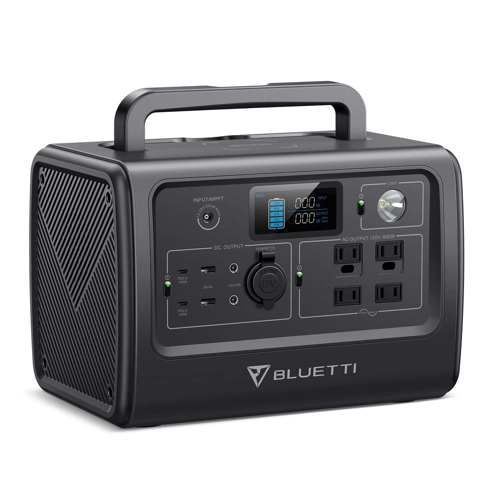Amazon.com : BLUETTI Portable Power Station EB70S, 716Wh - 発電機 
