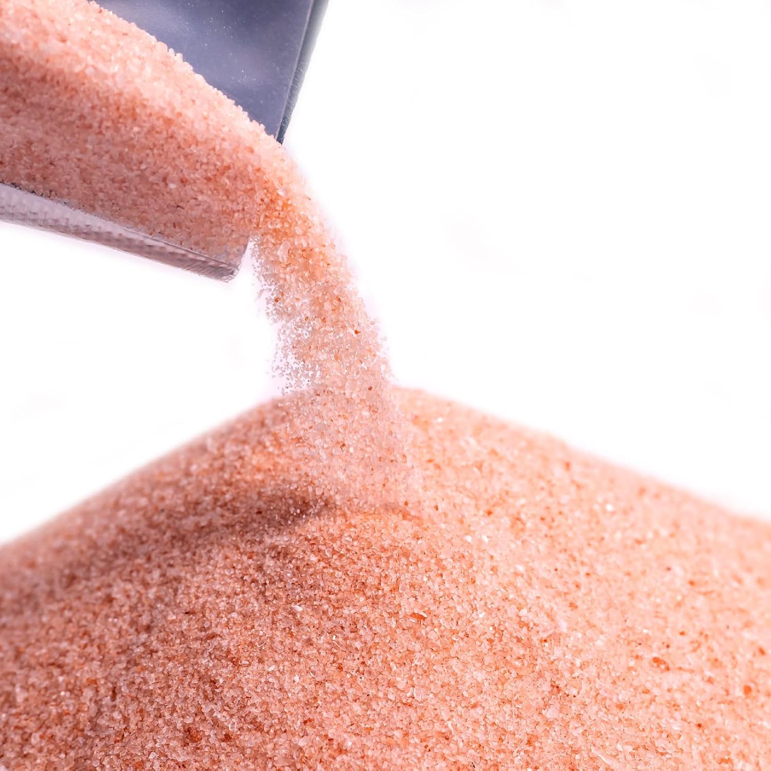 Himalaya Salz Fein 25kg – Natürliches Speisesalz & Kochsalz | Mineralreiches Kristallsalz ohne Zusatzstoffe | Gesundes Natur Badesalz mit Kajal Sticker