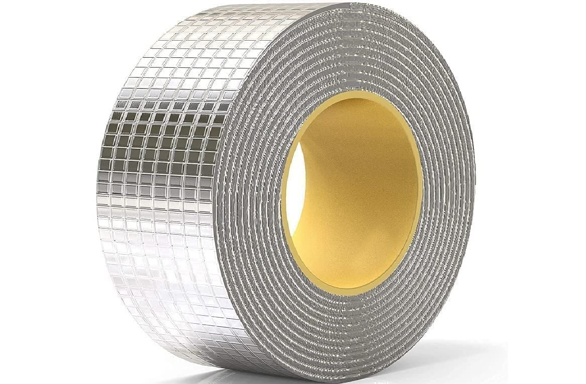 Zerfa (2 Pcs Waterproof Aluminum Foil Rubber Tape (Leak Proof Patch, Silver Color, 5cm x 5m) (B0BD938Q94) Amazon Price History, Amazon Price Tracker