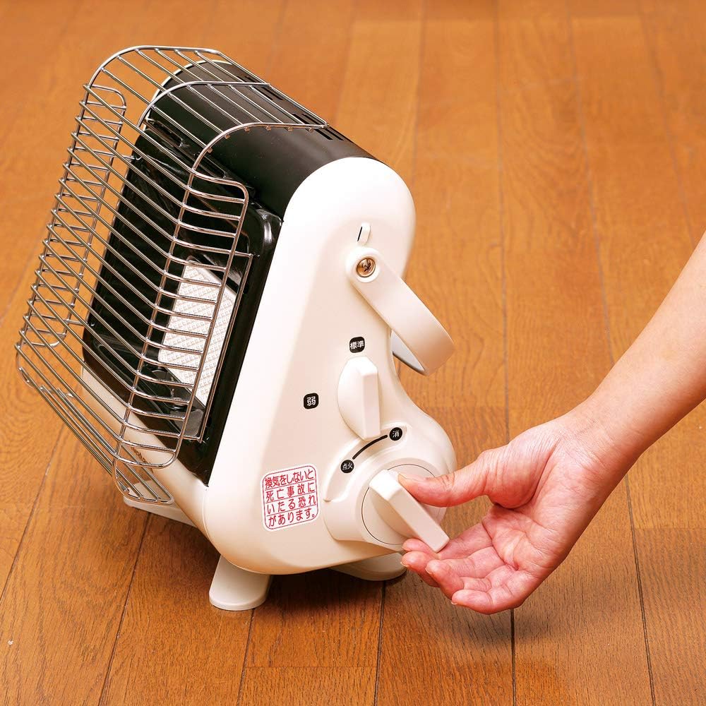 Iwatani カセットガス ストーブ マイ暖 ホワイト CB-STV-MYD