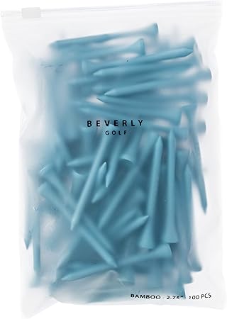 Review Beverly Golf Bamboo Golf Tees w/Bag, Pack of 100, 2-3/4 Inch — Lightweight & Durable (Slate Blue) Review Beverly Golf Bamboo Golf Tees w/Bag, Pack of 100, 2-3/4 Inch — Lightweight & Durable (Slate Blue)
